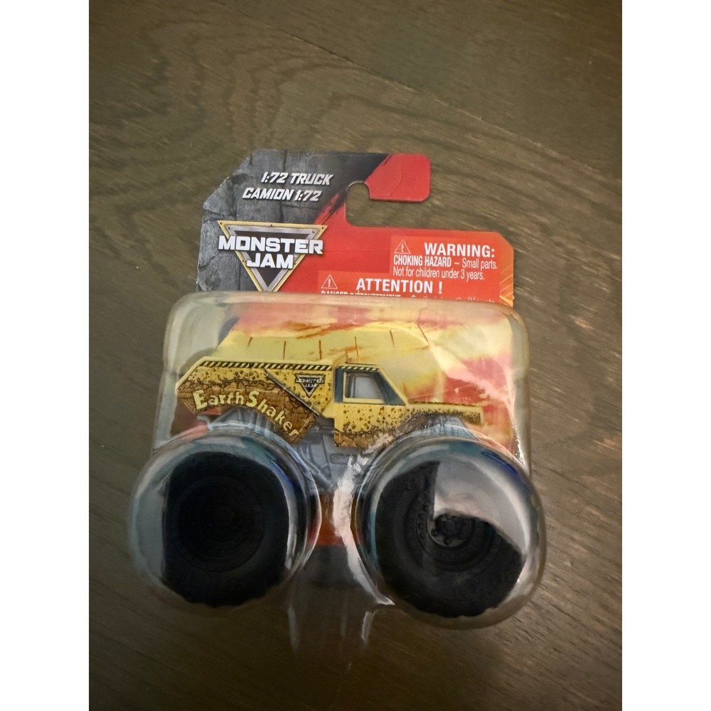 Monster Jam Earth Shaker 1:72 Scale Die-Cast Truck Spin Master 2 Pack